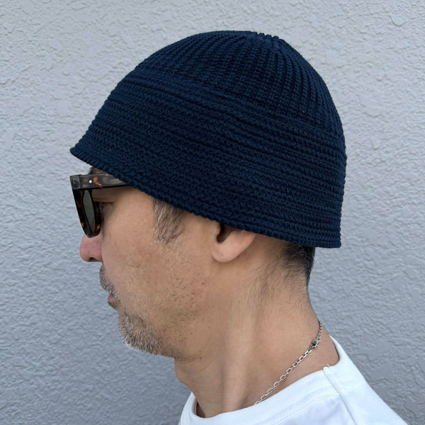 RACAL - KNIT SAILOR HAT - NAVY