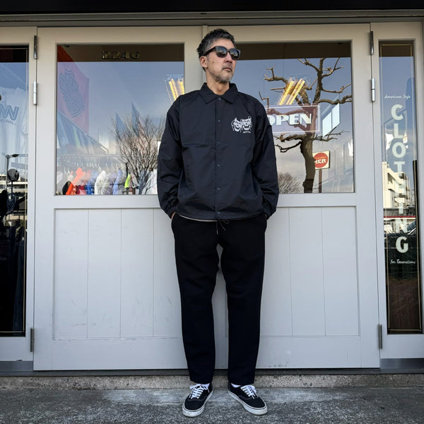 BRIXTON - WATCHMAN LW COACHES JKT - BLACK