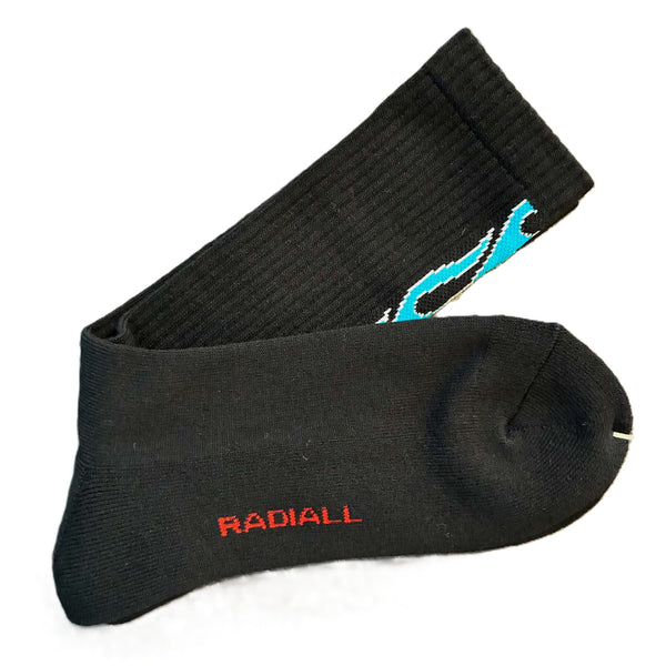 RADIALL - FLAMES - BLACK