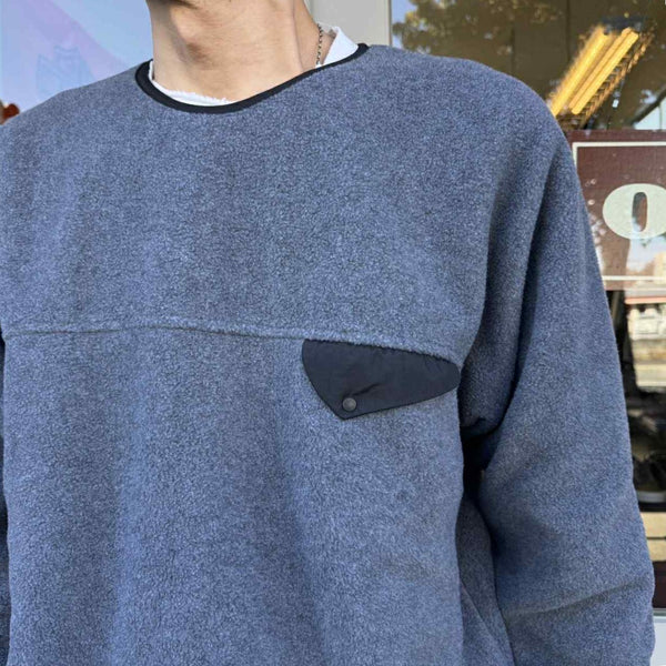 ILL ONE EIGHTY - LW FLEECE CREW-NECK - CHARCOAL