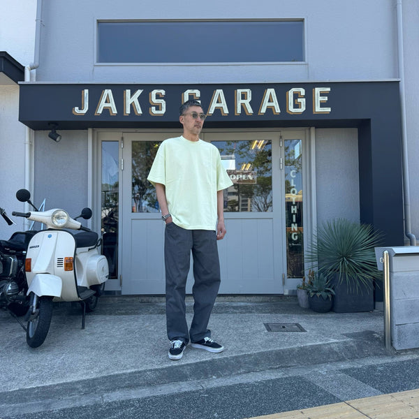 Early&Co - ORIGINAL WIDE TAPERD PANTS - GRAY