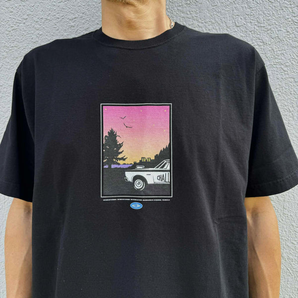 CHALLENGER - CRUSING TEE - BLACK