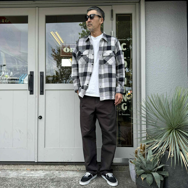 Carhartt WIP - SINGLE KNEE PANT - TABACCO RINSED