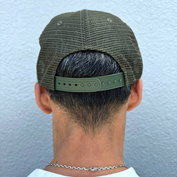 BLACK JAKS - USBJ ALL MESH CAP - OLIVE