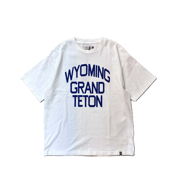 ILL ONE EIGHTY - WYOMING GRAND TETON TEE - WHITE