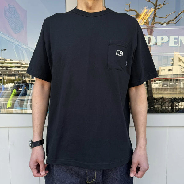 BLUCO - DRY COTTON POCKET T-SHIRT -BLC- BLACK