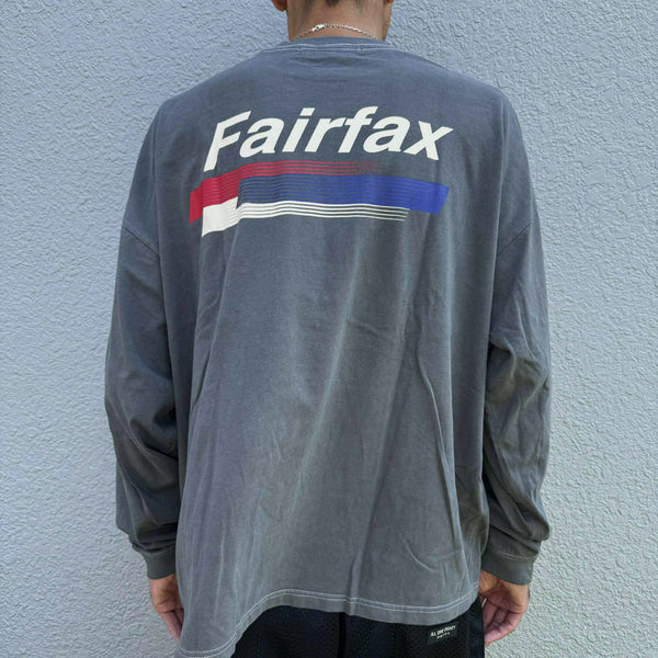 melple - PASADENA LONG SLEEVE (Fairfax) - BLACK
