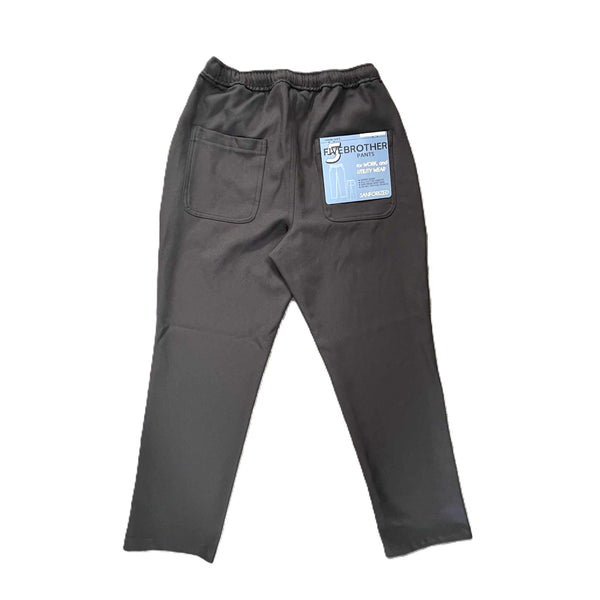 FIVE BROTHER - POLY/TWILL EASY PANTS - GREY