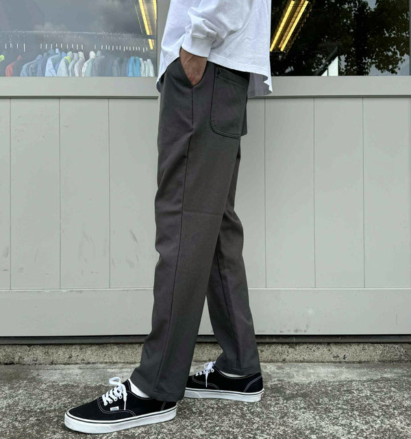 FIVE BROTHER - POLY/TWILL EASY PANTS - GREY