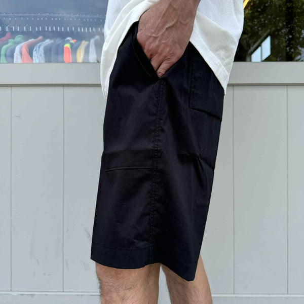 JACKMAN - CREPE SHORTS - BLACK