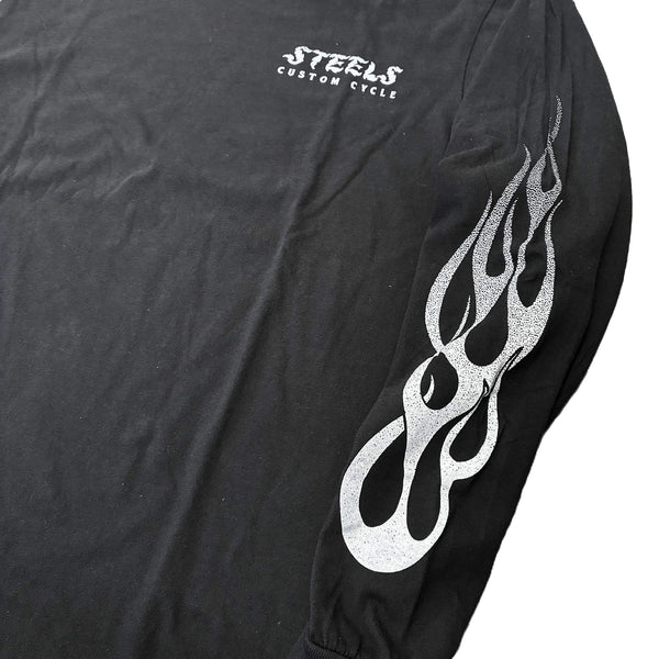 STEELS - DEVIL LONG SLEEVE - BLACK