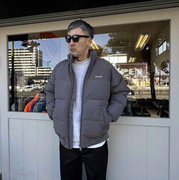 Carhartt WIP - NEBRASKA JACKET - PORPHRY / WHITE