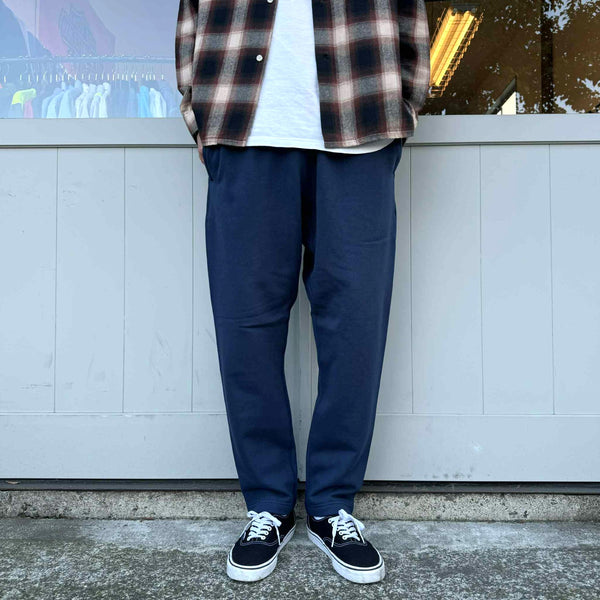 ARMY TWILL - SWEAT PANTS - NAVY