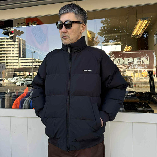 Carhartt WIP - NEBRASKA JACKET - BLACK / WHITE