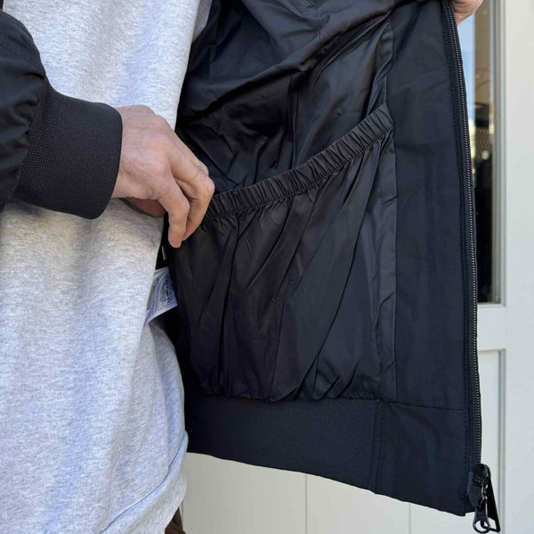 Carhartt WIP - NEBRASKA JACKET - BLACK / WHITE