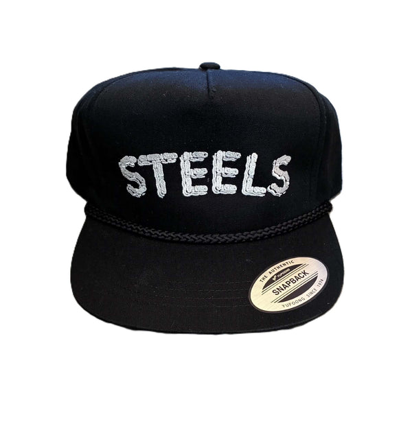 STEELS - CHAIN HAT - BLACK