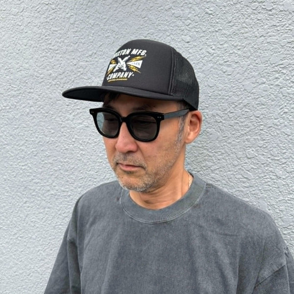 BRIXTON - DANTON NP TRUCKER HAT - BLACK