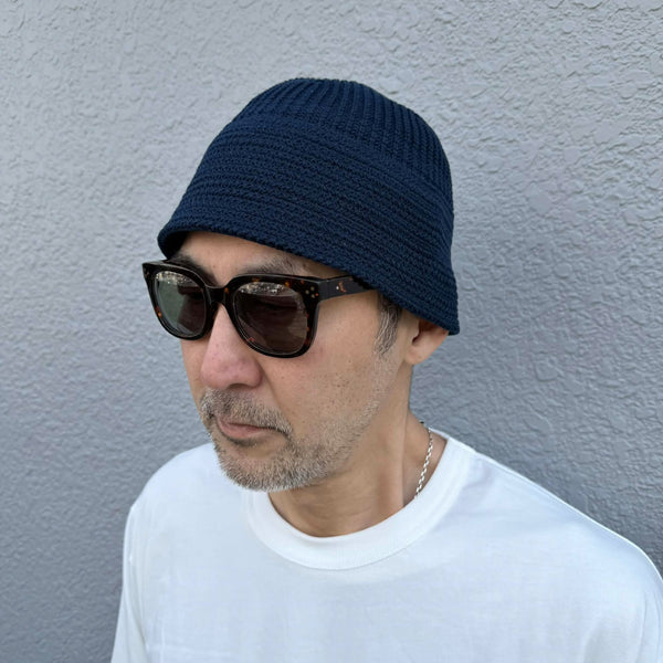 RACAL - KNIT SAILOR HAT - NAVY