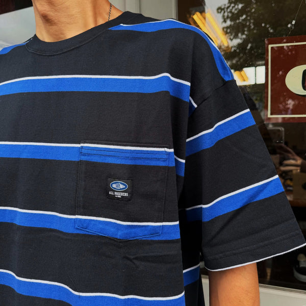 CHALLENGER - S/S AUTHENTIC BORDER TEE - BLACK