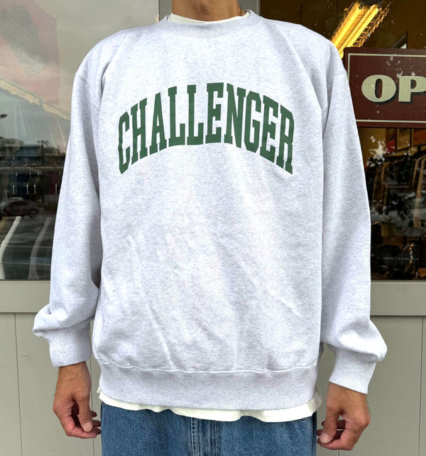 CHALLENGER - COLLEGE C/N SWEAT - GRAY