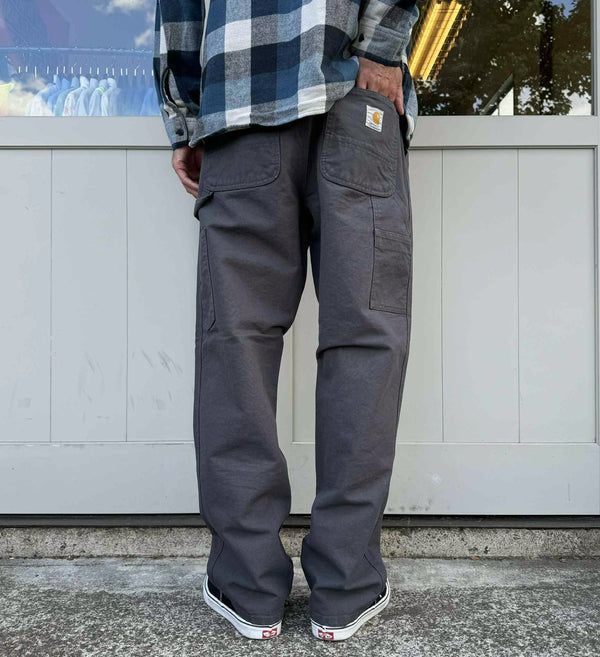 Carhartt WIP - SINGLE KNEE PANT - GRAPHITE RINSED