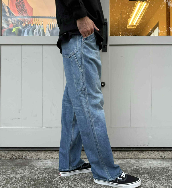 CHALLENGER - CLASSIC PAINTER PANTS - WASHED INDIGO