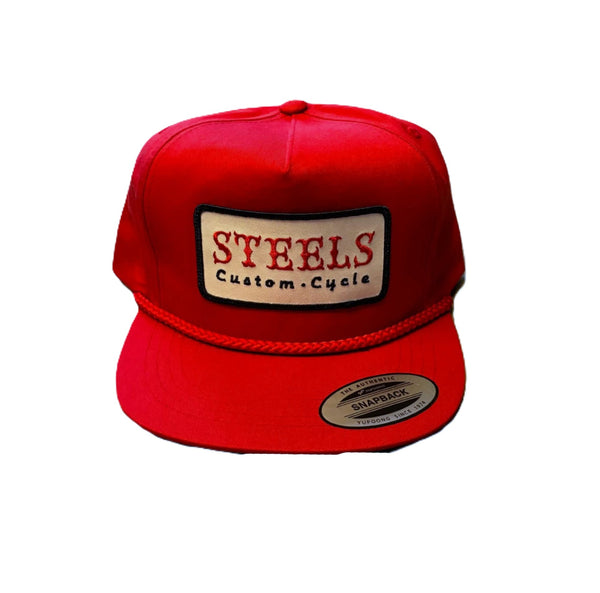 STEELS - SOLO PATCH CAP - RED
