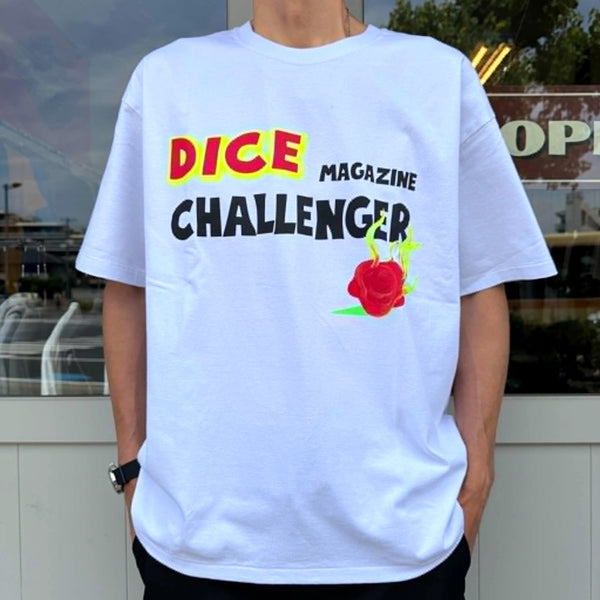 CHALLENGER - S/S DRY DICE TEE - WHITE