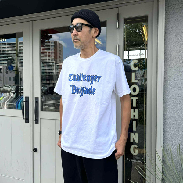 CHALLENGER - CLASSIC LOGO TEE - WHITE