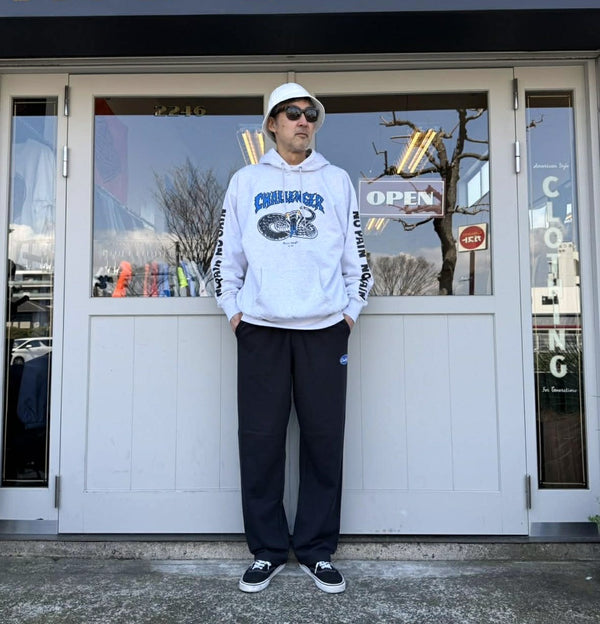 CHALLENGER - SNAKE HOODIE - GRAY