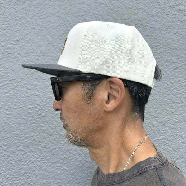 BRIXTON - LIGHTNING MP SNPK - OFF WHITE-CHARCOAL