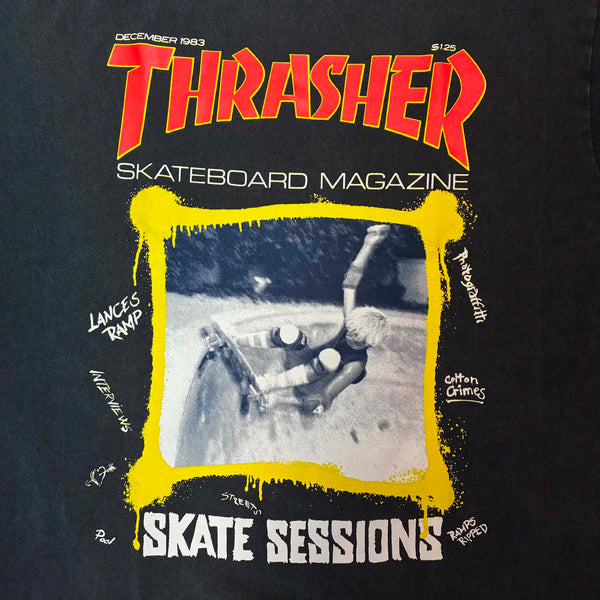 THRASHER - DECEMBER 1983 - BLACK