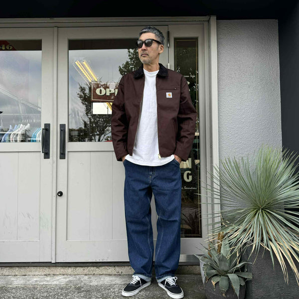 Carhartt WIP - DETROIT JACKET - TOBACCO/BLACK