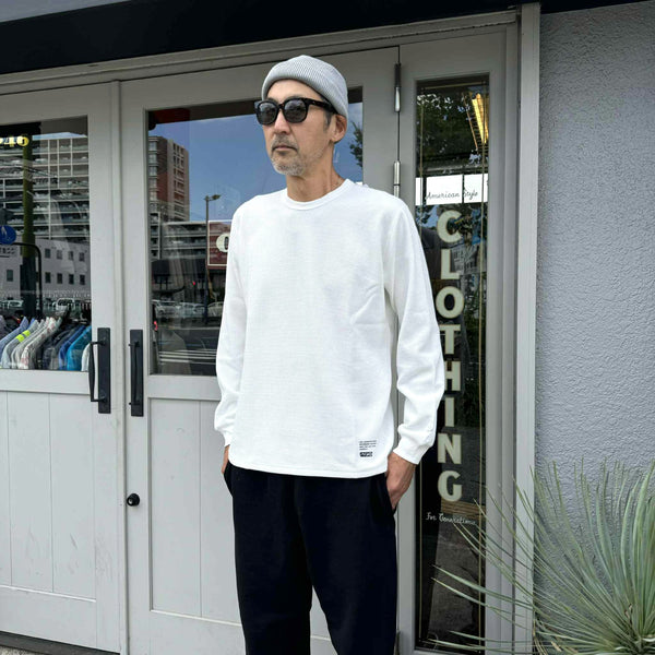 BLUCO - CREW NECK THERMAL - WHITE