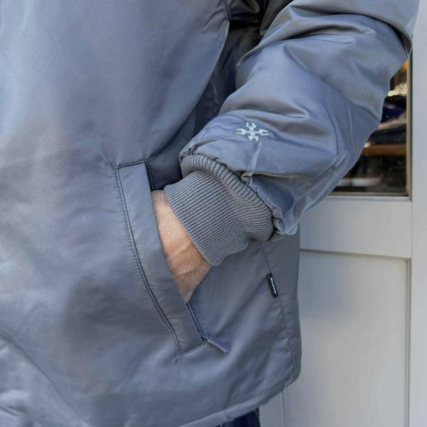 BLUCO - WINTER COACH JACKET - GRAY