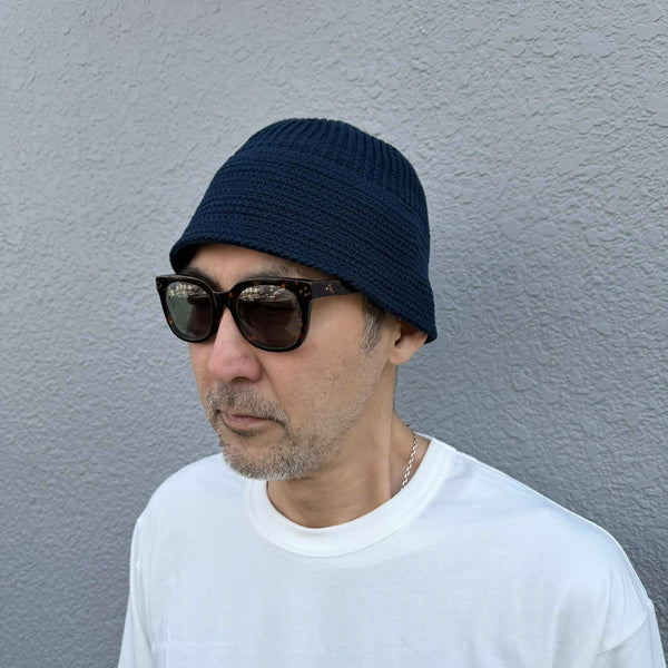 RACAL - KNIT SAILOR HAT - NAVY
