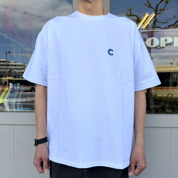 CHALLENGER - PIGMENT C PATCH TEE - WHITE