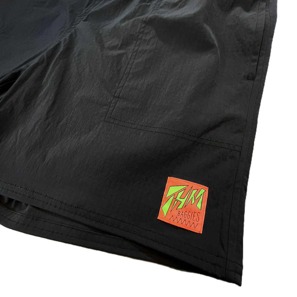 THE HARD MAN - NEO TAG SHORTS - BLACK