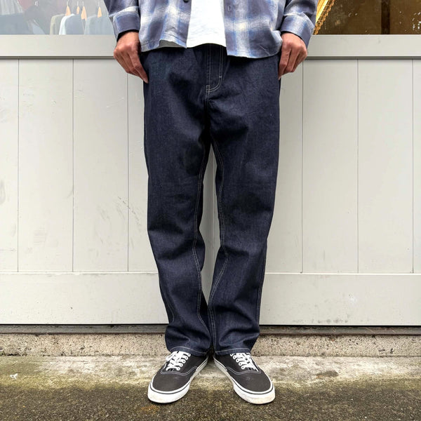 BLUCO - JAPAN DENIM EASY COWBOY PANTS - INDIGO ONE WASH