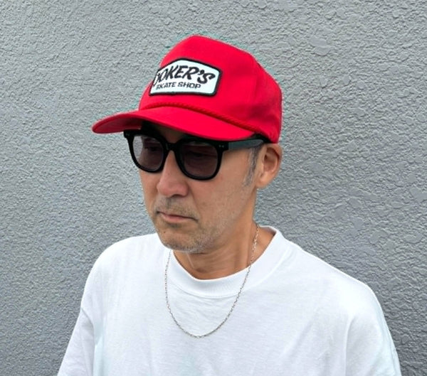 JOKERS'S SKATE SHOP - CLASSIC ROPE CAP - RED