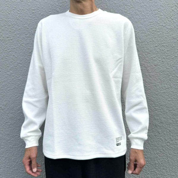 BLUCO - CREW NECK THERMAL - WHITE