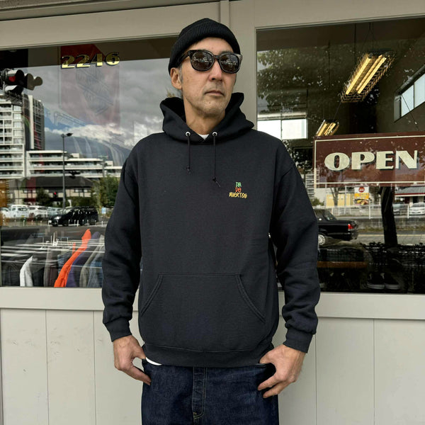 JERZEES - 'DIA DE MUERTOS'PULL HOODIE - BLACK