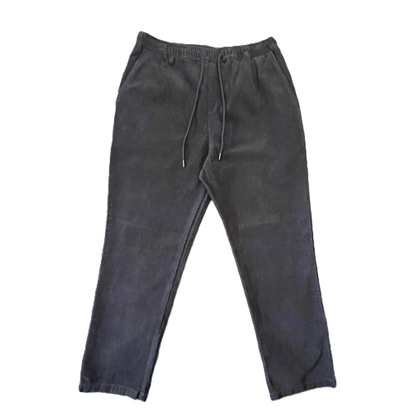 FIVE BROTHER - CORDUROY EASY PANTS - CHARCOAL