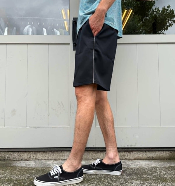 melple - FAIRFAX SHORTS - BLACK