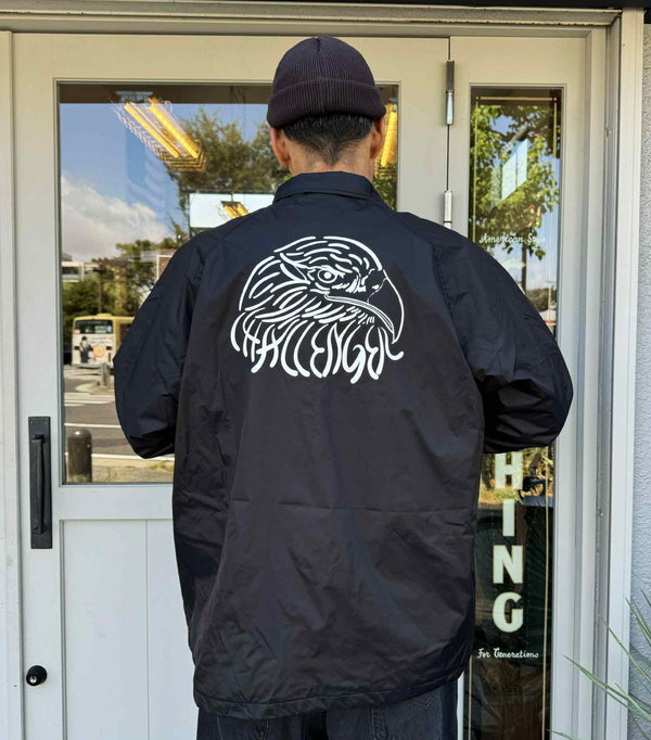 CHALLENGER - EAGLE COACH JACKET - BLACK