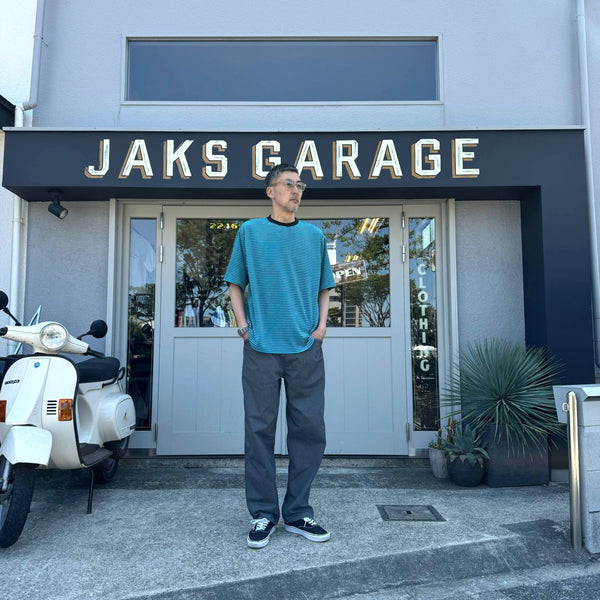 Early&Co - ORIGINAL WIDE TAPERD PANTS - GRAY