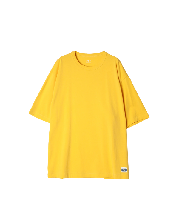 ARMY TWILL - 30/2 OE HALF SLEEVE PRINT TEE_AT - YELLOW