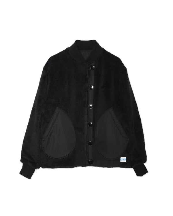 ARMY TWILL - PE WEATHER REVERSIBLE BLOUSON - BLACK
