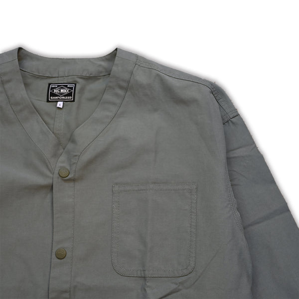 BIGMIKE - COTTON NYLON ENGINEER JACKET - MINT