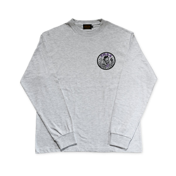 JAKS x 画工遊鷹コラボレーションロンT Ash Grey